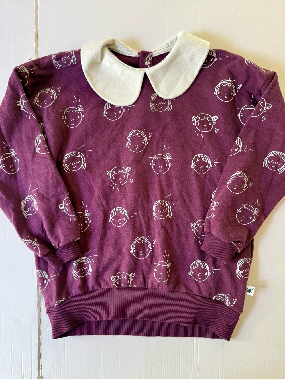 Peter Pan Collar Sweatshirt